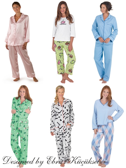 Bayan Pijama Tunikli Takım